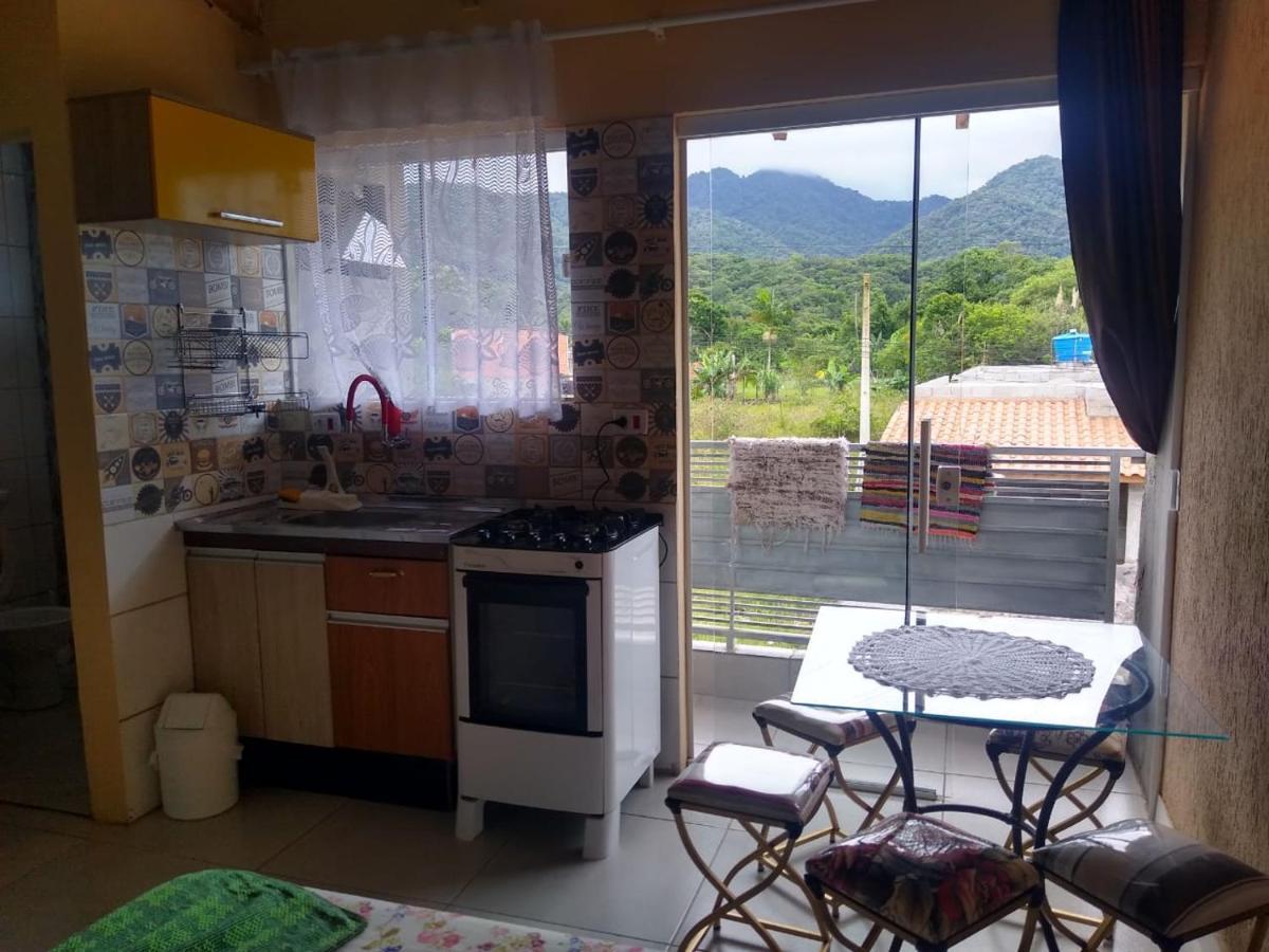 Kitnet Na Praia De Ubatuba Eksteriør bilde